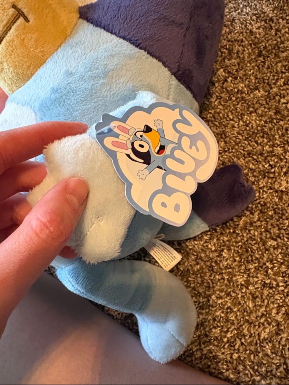 Bluey Plush Toy with Bunny Ears NWT - Picture 10 of 11